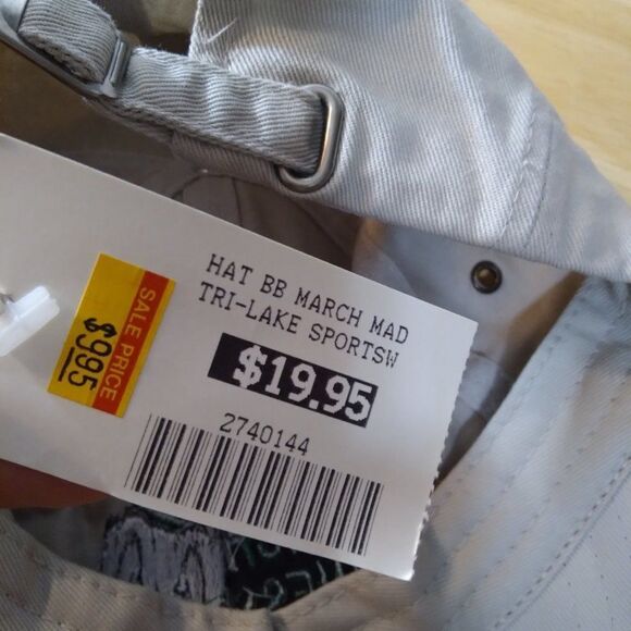 NWT Deadstock Oregon Ducks March Madness 2002 Strap Back Hat - Picture 7 of 8